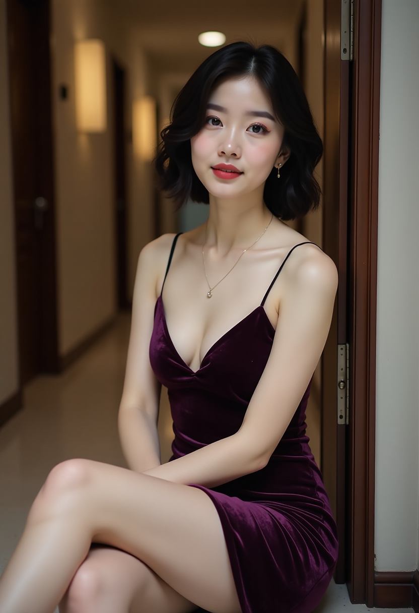 洞口灯火海报